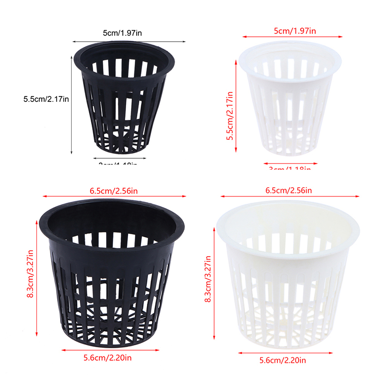 Net Pot 3 Inch - 10 szt. Koszyczki siatkowe do uprawy