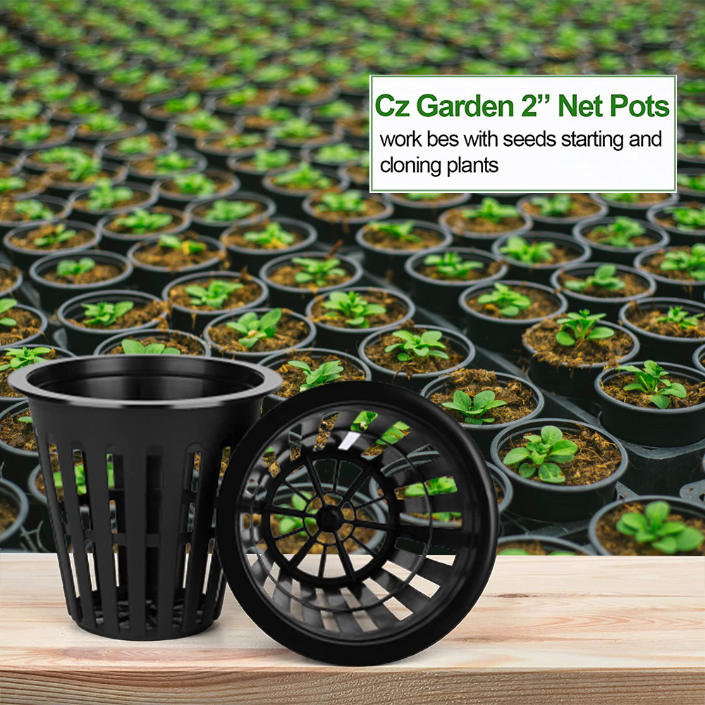 Net Pot 3 Inch - 2-calowe doniczki ogrodowe do szkółek, siatkowe