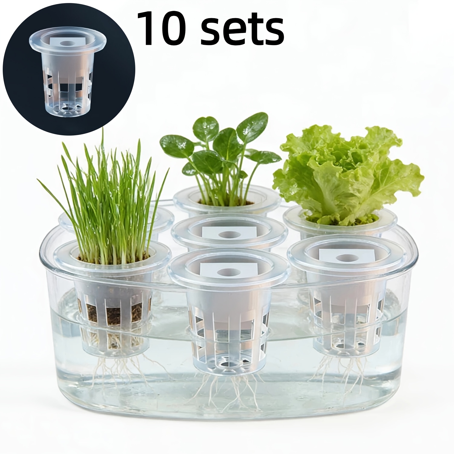 Zestaw 10 koszyków do hydropon – Net Pot 3 Inch recenzja i cena